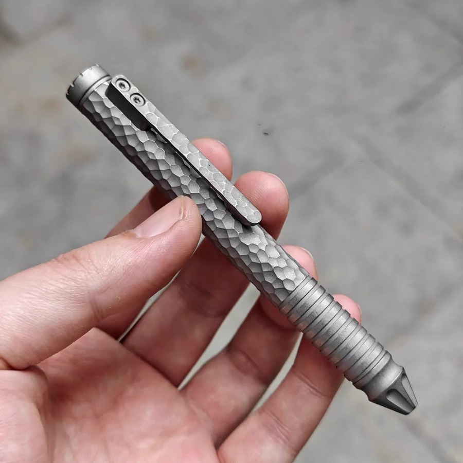 Edc Carry Pen - EDC Titanyum TC4 Alaşımlı Kalem -