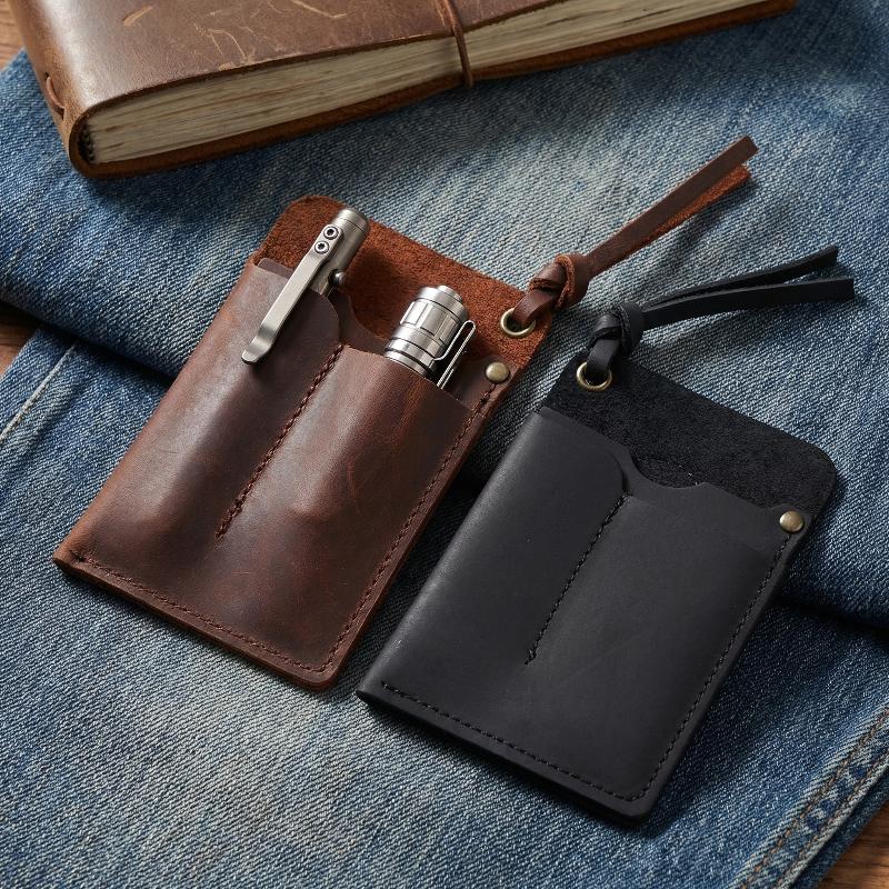 El Yapımı Hakiki Deri EDC Arac - Edc Carry Belt Leather incelemesi ve fiyatı
