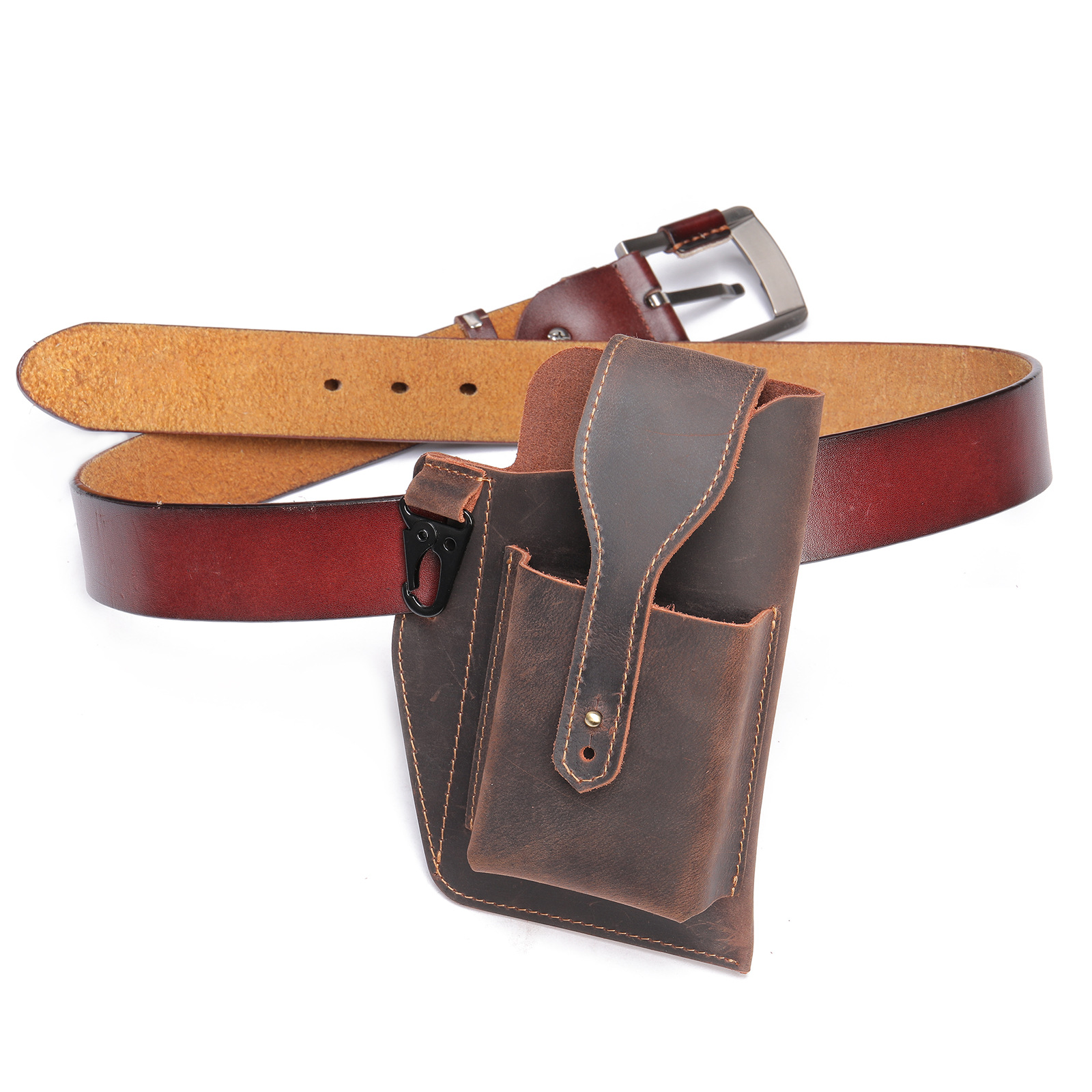 Erkekler İçin Crazy Horse Deri - Edc Carry Belt Leather incelemesi ve fiyatı