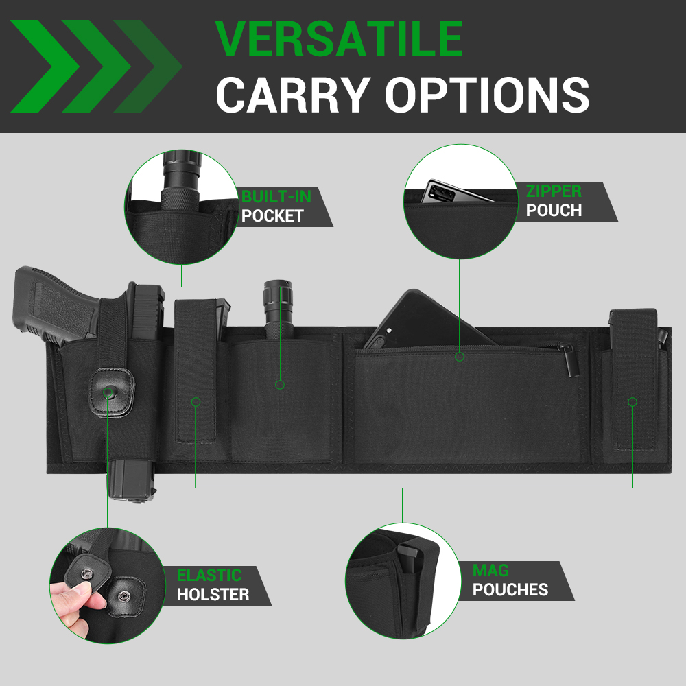 Göbek Bandı Tabanca Kılıfı Giz - Edc Carry Pistols incelemesi ve fiyatı